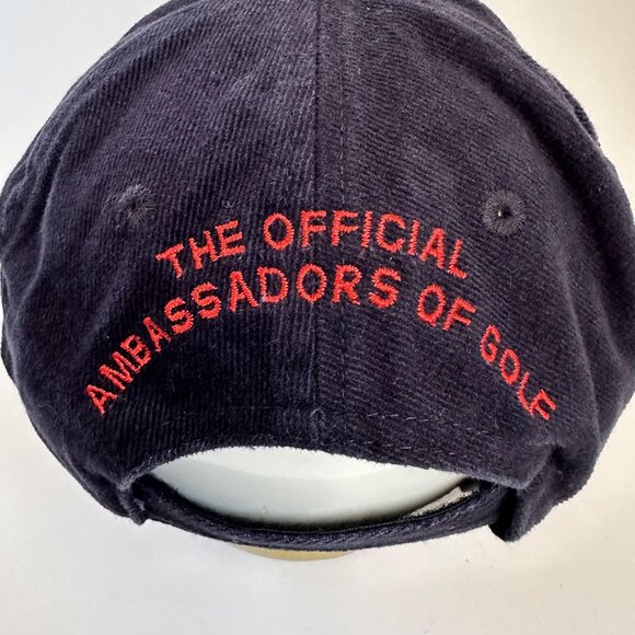The Clubheads Baseball Cap Port Authority Adjustable Strap Hat Logo 100% Cotton - Picture 6 of 11